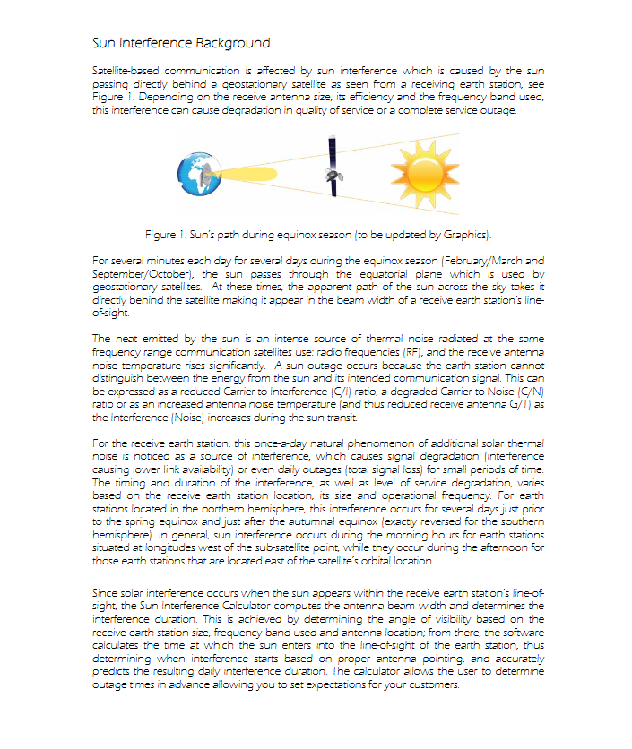 Fall 2026 Sun Outages | Cable TV | Solarus